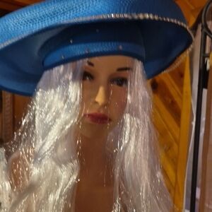 Elegant Blue Women's Hat